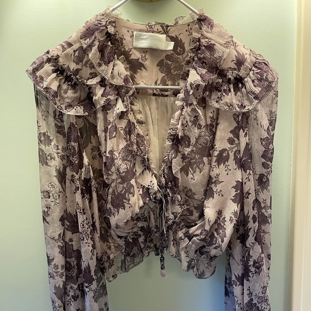 Zimmermann top size. 1